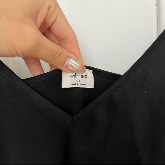 Aritzia Wilfred Satin Only Slip Midi Dress - Picture 5 of 5